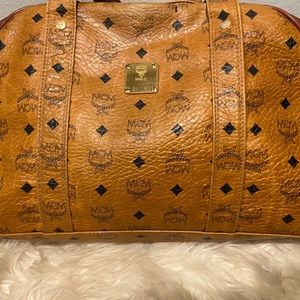 Vintage MCM large Shoulder Handbag